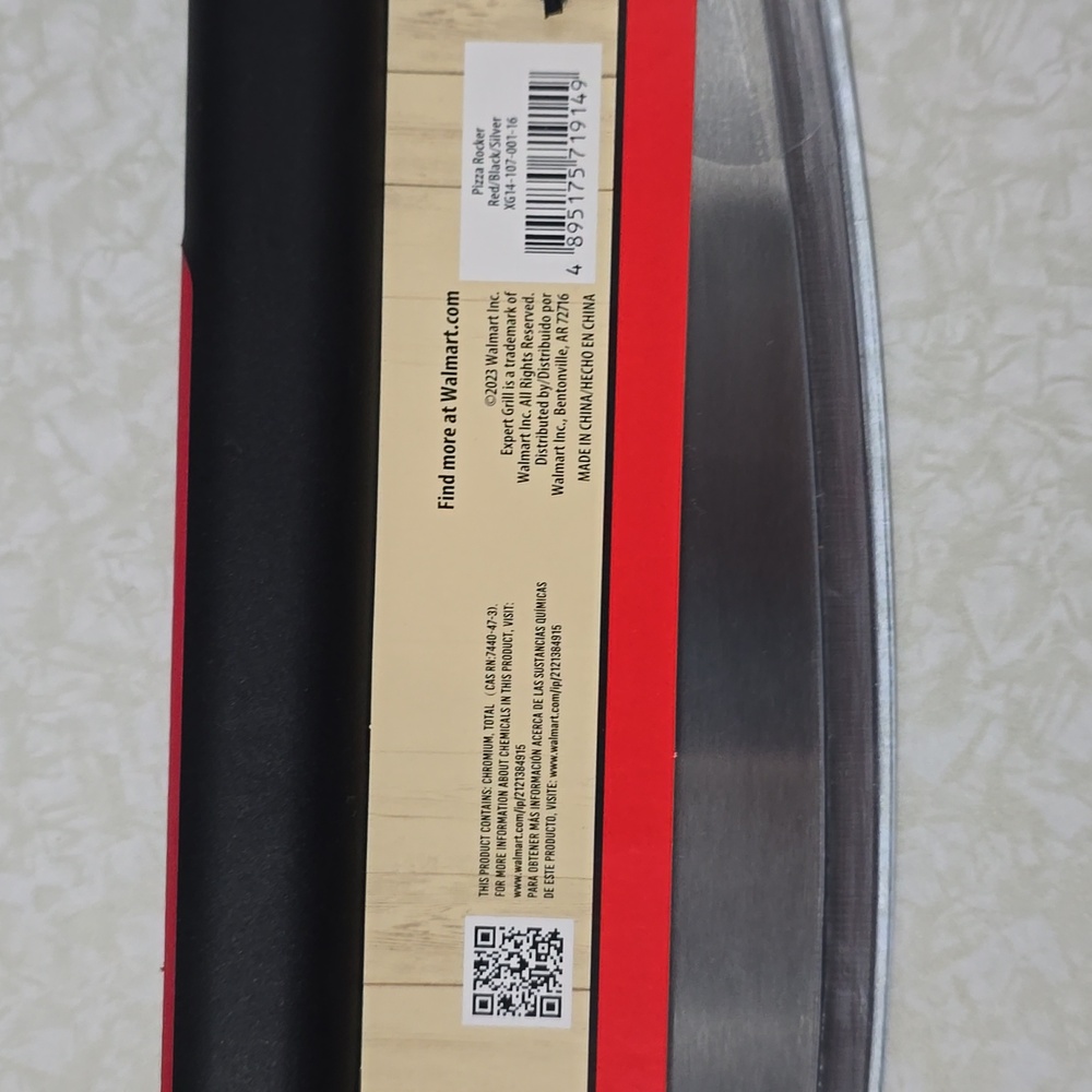 Expert Grill Rocking Pizza Cutter NWT - Picture 9 of 11
